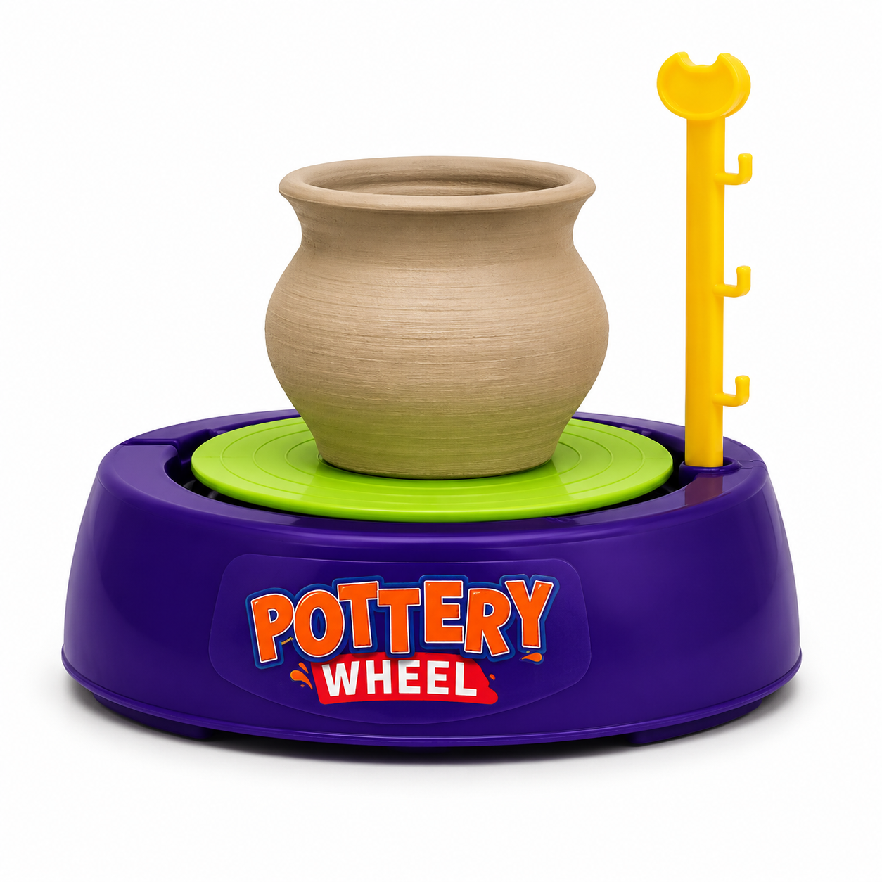 Kids Pottery Wheel Kit | DIY Clay Craft & Painting Set