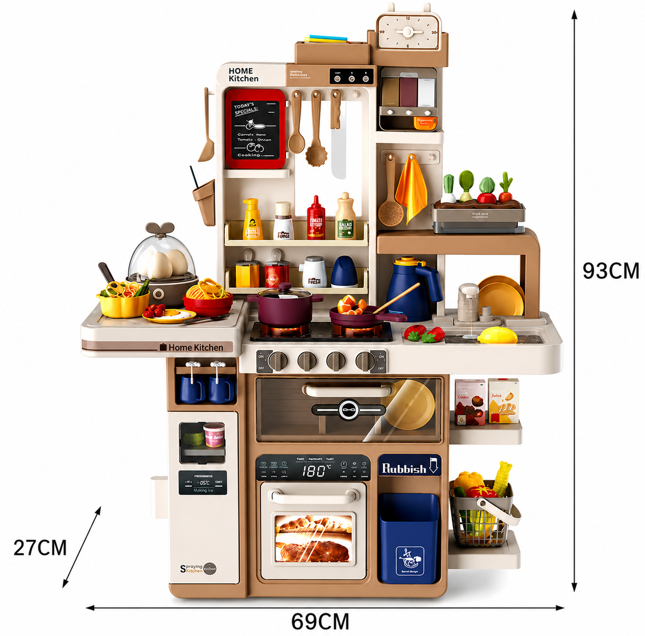Kids Pretend Play Kitchen Set