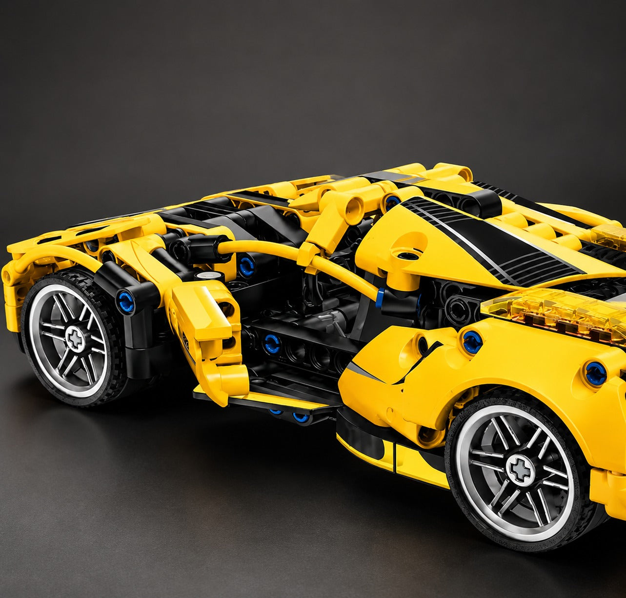 Supercar Building Block RC Car