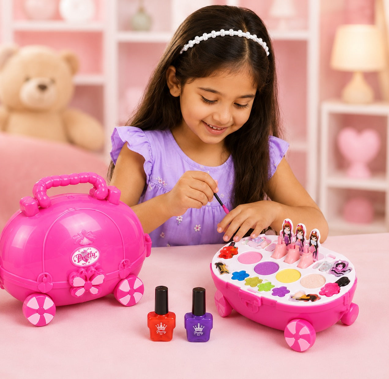 Pretty Princess Makeup Vanity Play Set