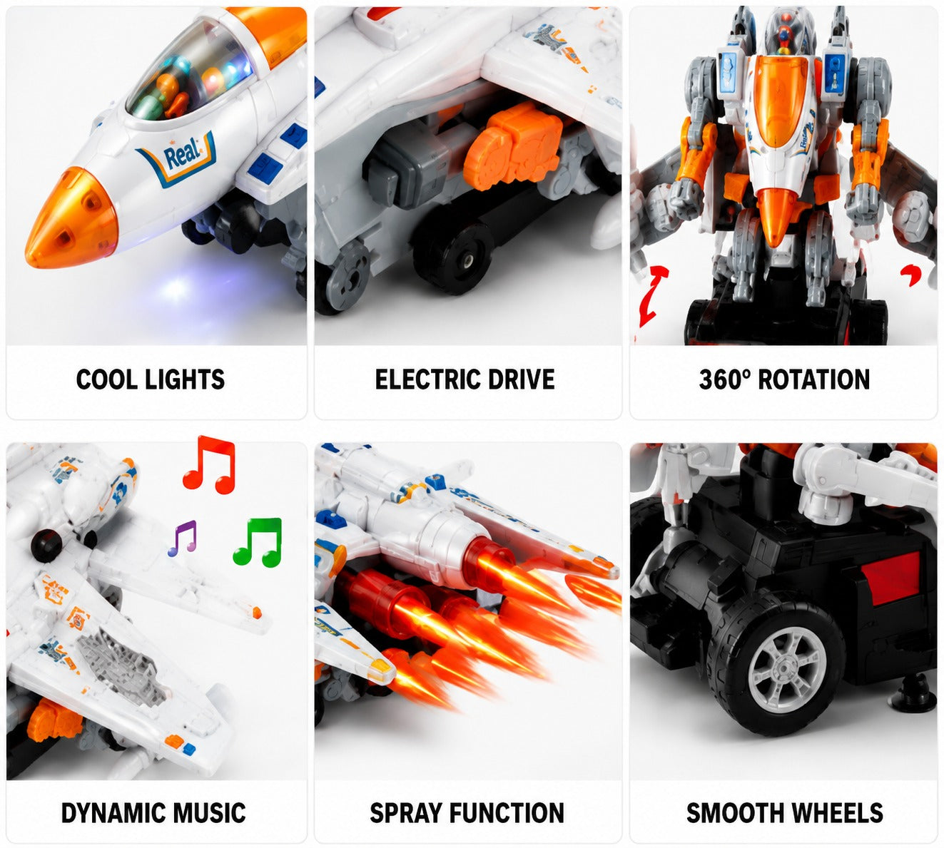 2-in-1 RC Aircraft Deformation Robot