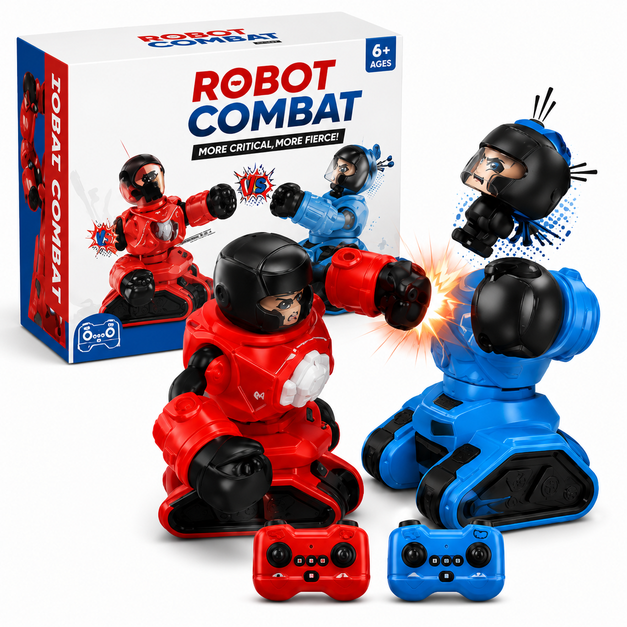 Robot Combat RC Boxing Set