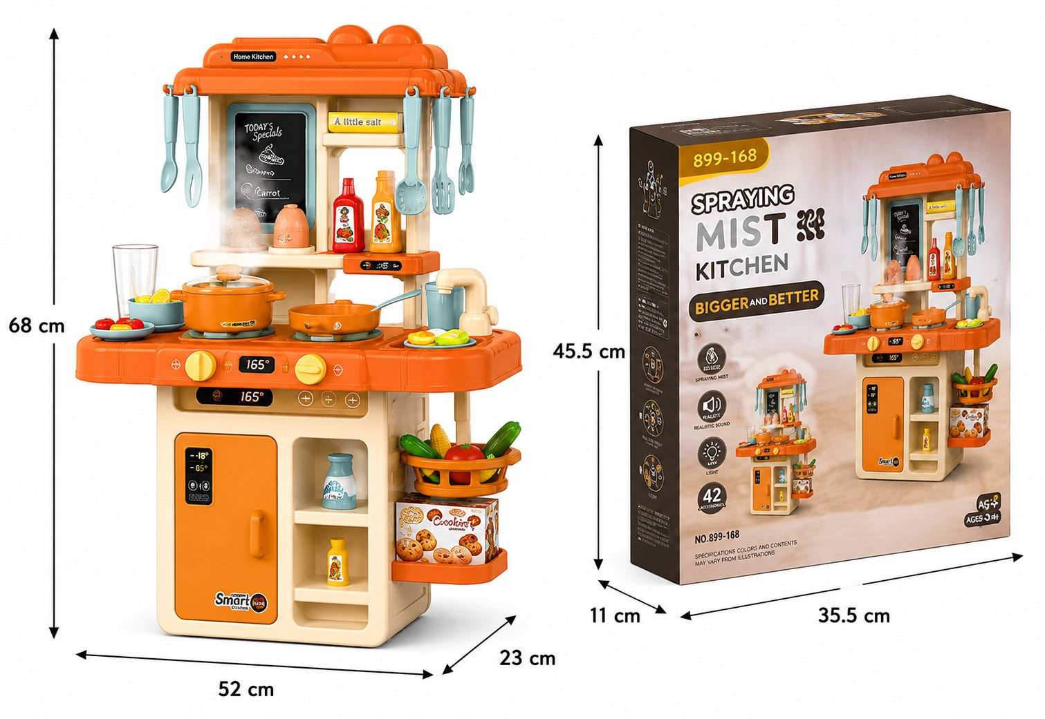 Spraying Mist Kitchen Play Set