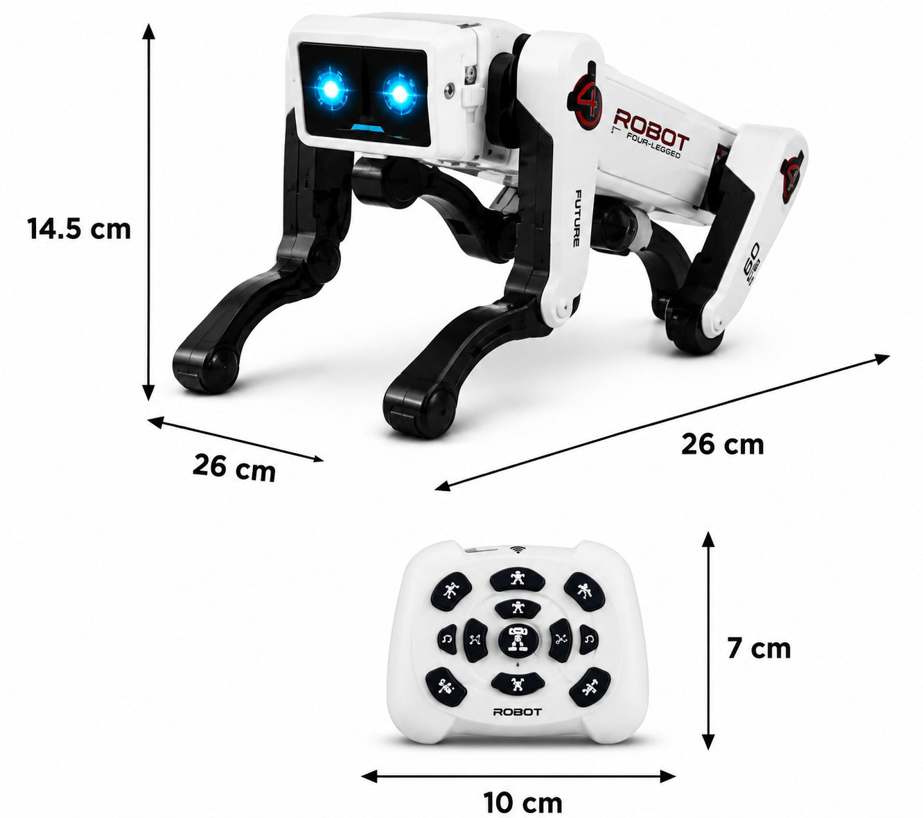 Futuro Four-Legged Smart Robot Dog