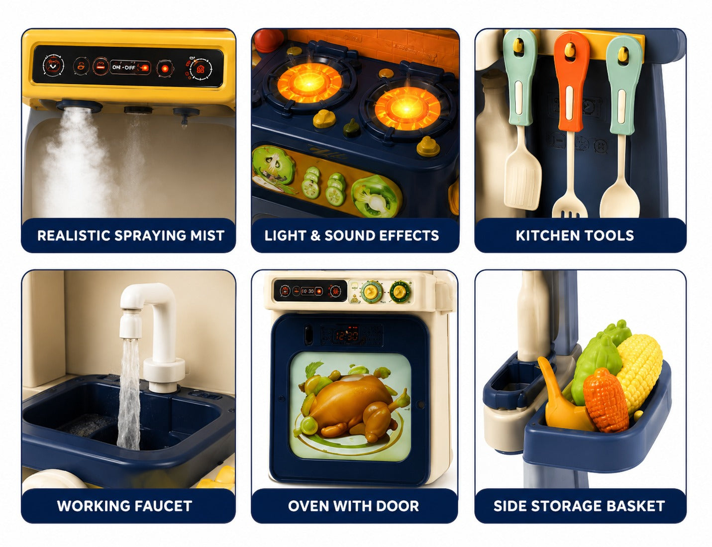 Mini Kitchen Play Set