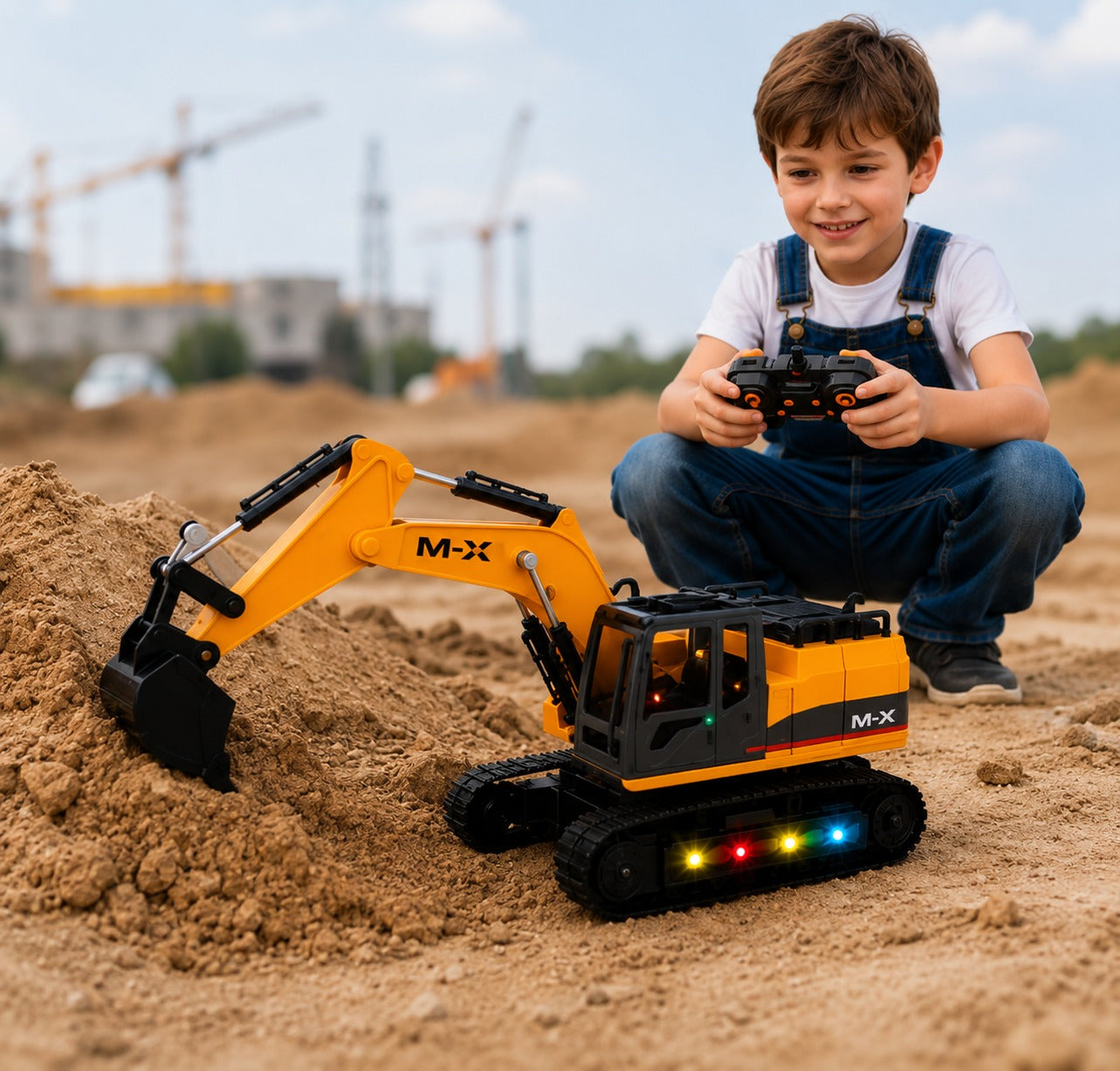 RC Excavator Toy
