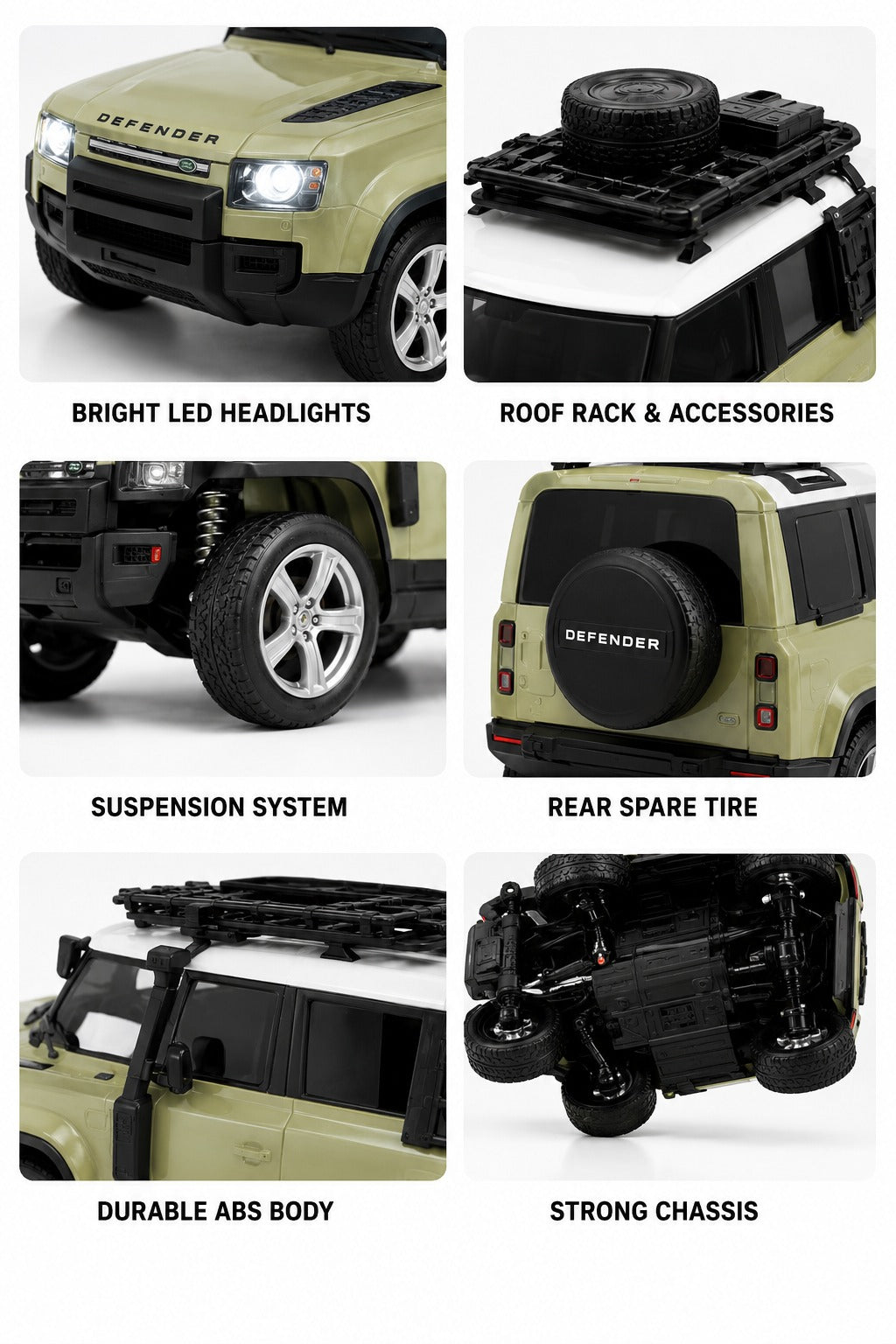 Land Rover Defender 1:12 Scale RC Car