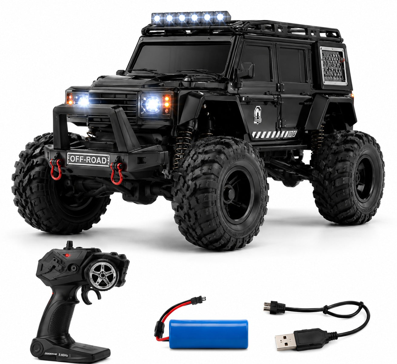 Challenge 1:12 Scale 4WD Off-Road RC Truck