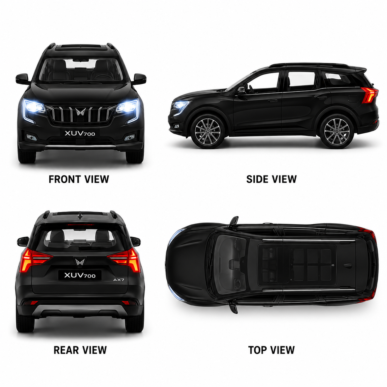 XUV700 1:32 Die-Cast Alloy Model Car