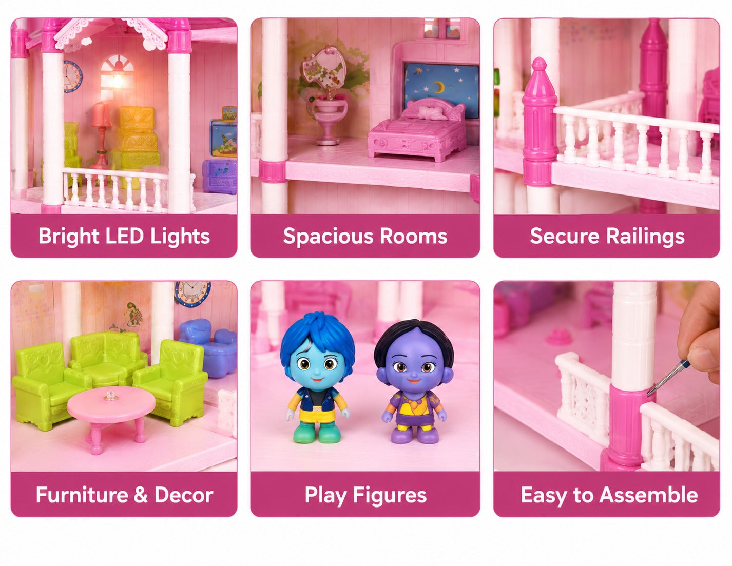 Pearl Kitchen Play Set – Interactive Pretend Play Kitchen for Kids