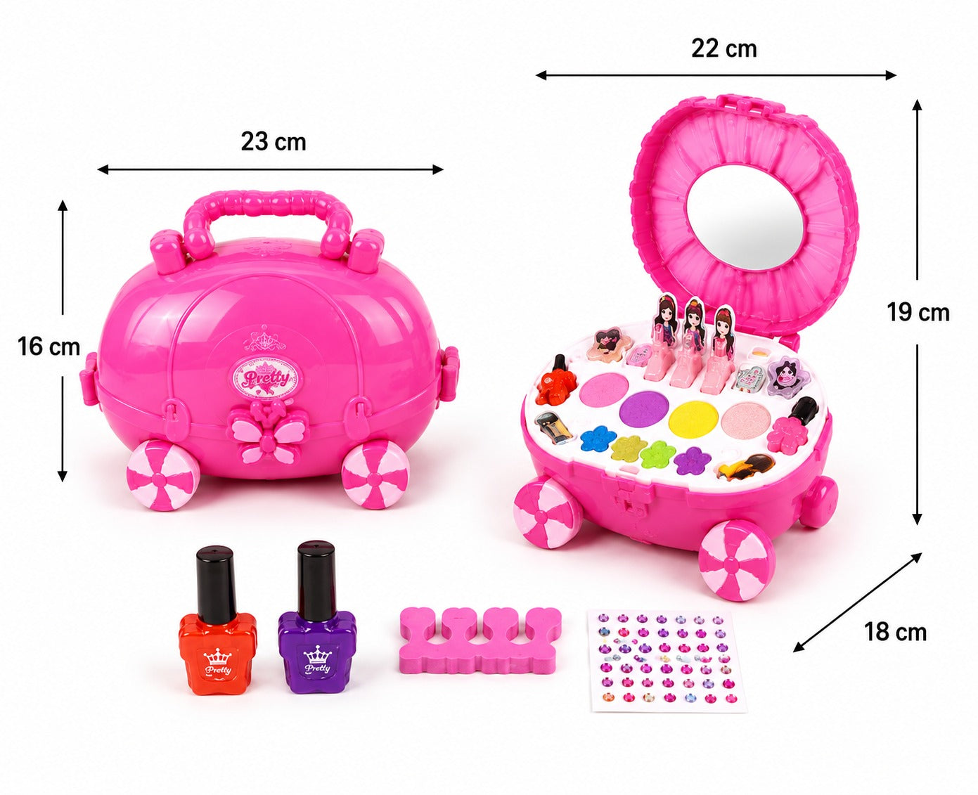 Pretty Princess Makeup Vanity Play Set