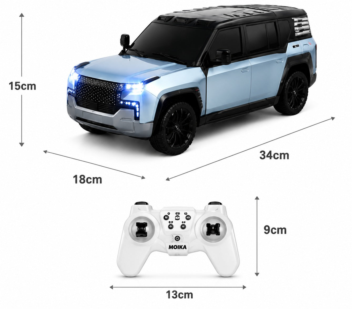 MOKA U8 1:18 Scale RC SUV