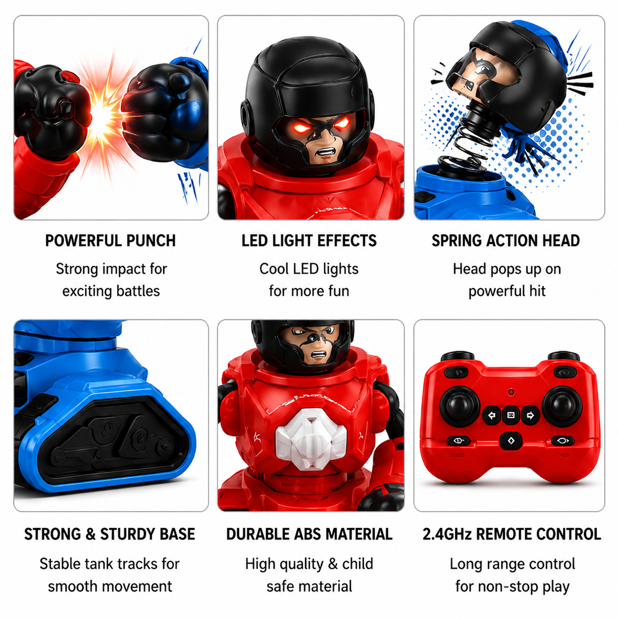 Robot Combat RC Boxing Set