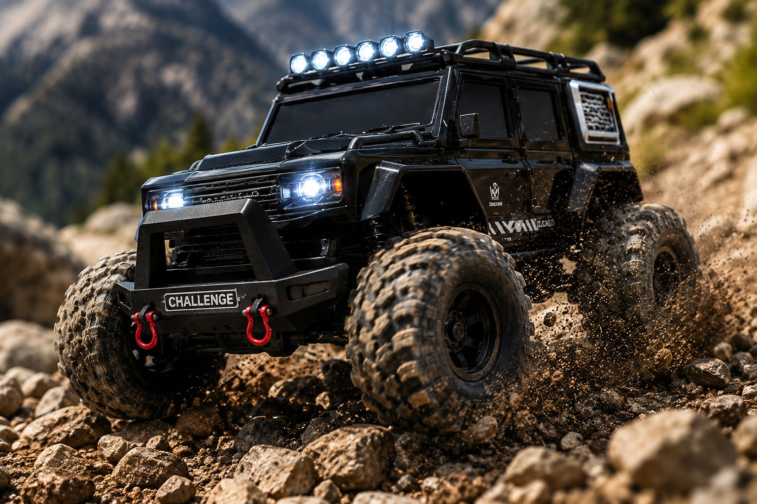Challenge 1:12 Scale 4WD Off-Road RC Truck