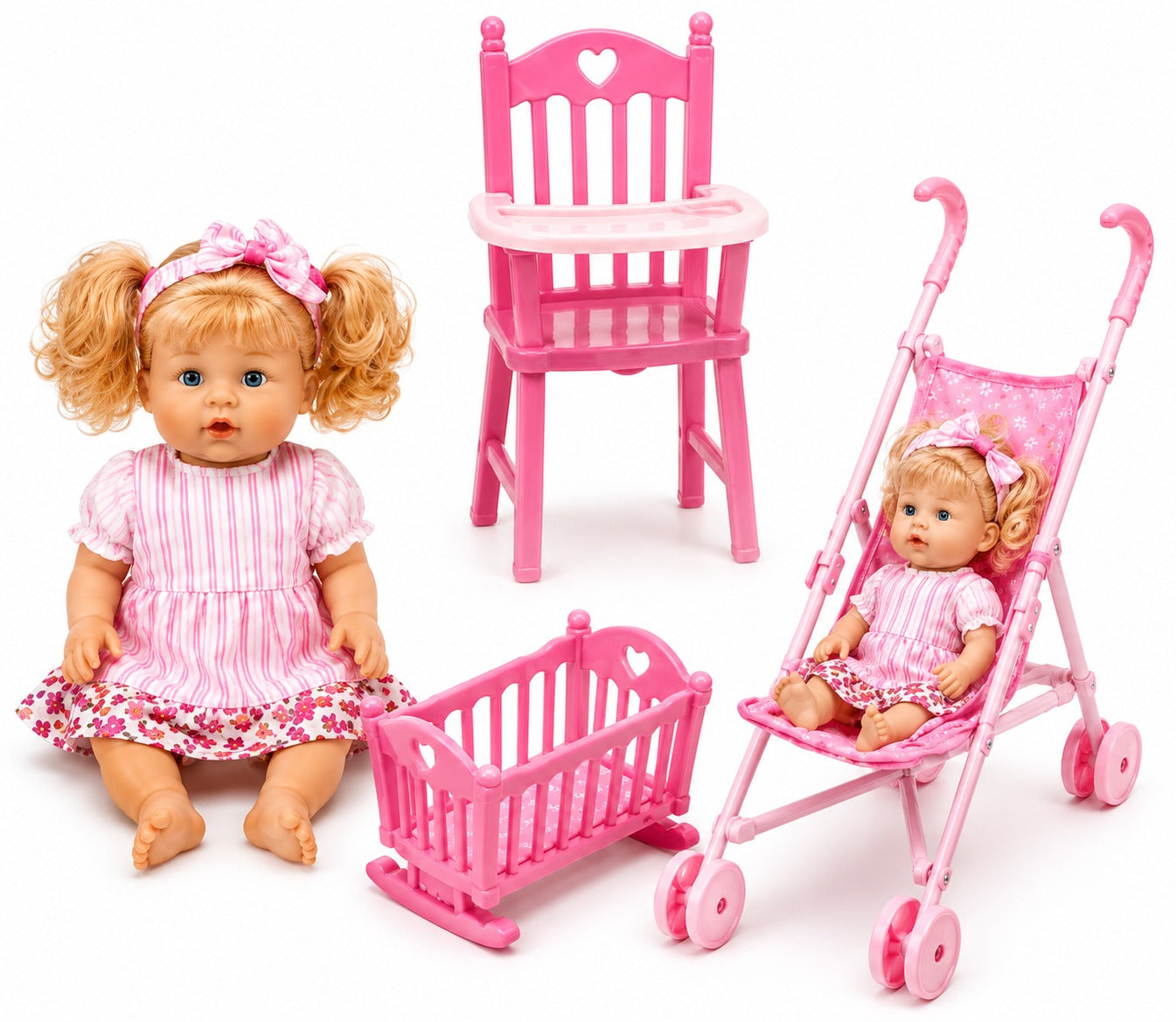 Baby Doll Care Play Set