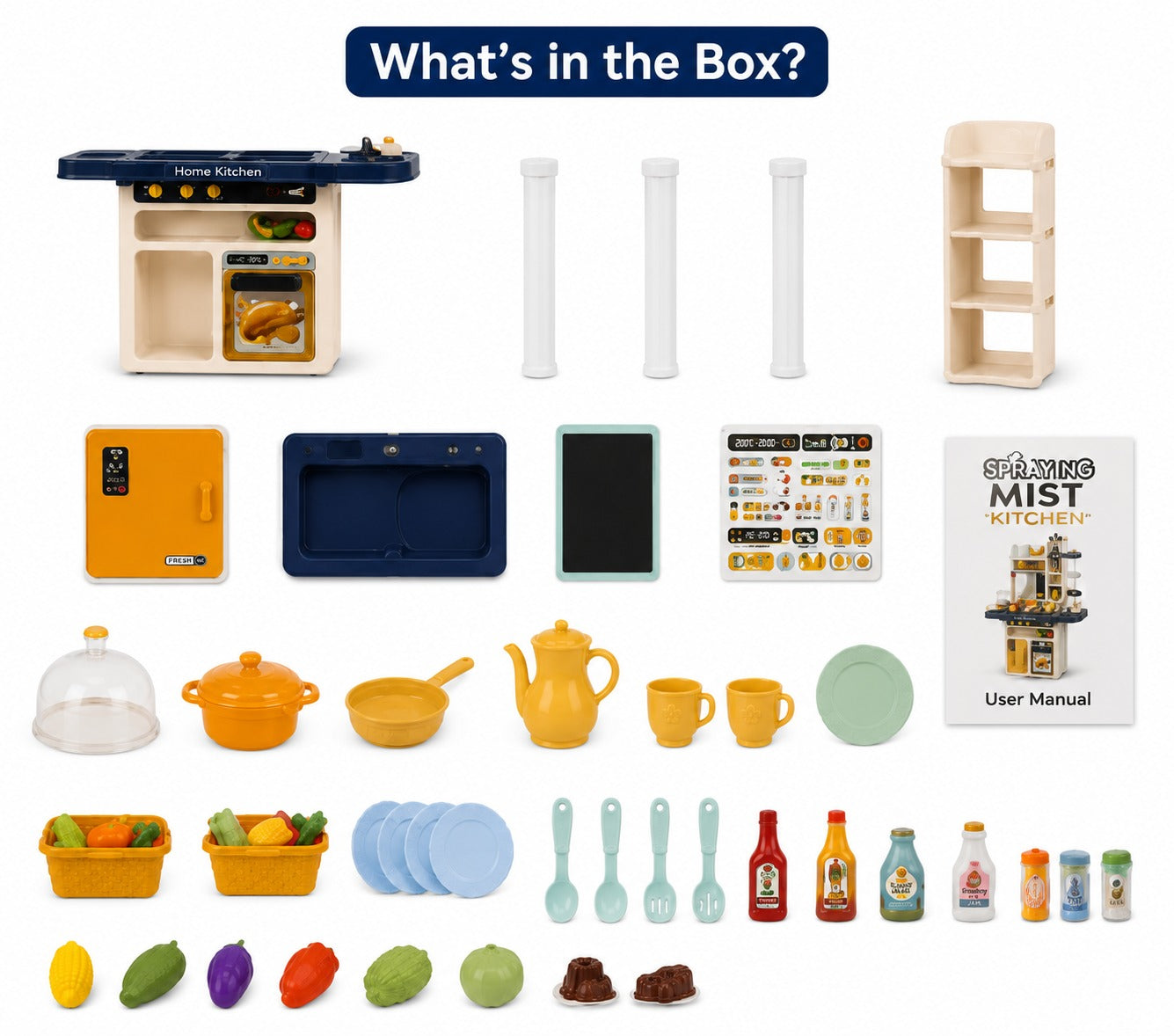 Spraying Mist Kitchen Play Set