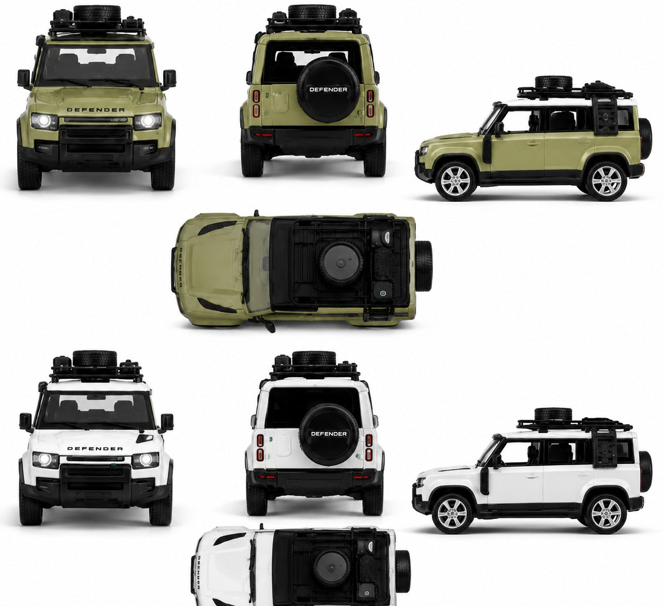 Land Rover Defender 1:12 Scale RC Car