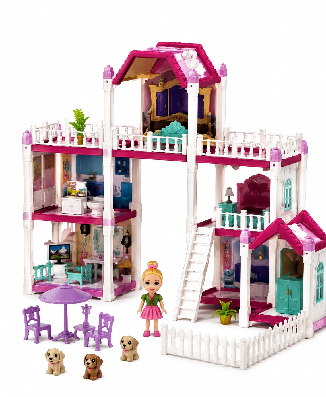 Luxury Dream Doll House Play Set – Product Description