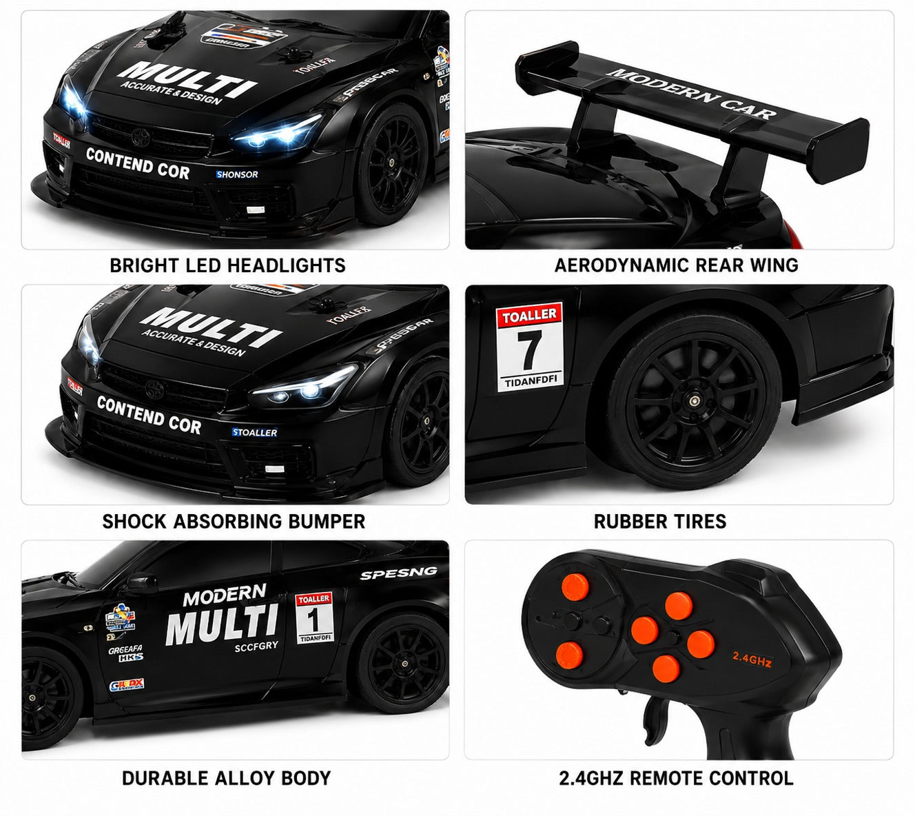 ZD Racing 1:43 Scale RC Drift Racing Car