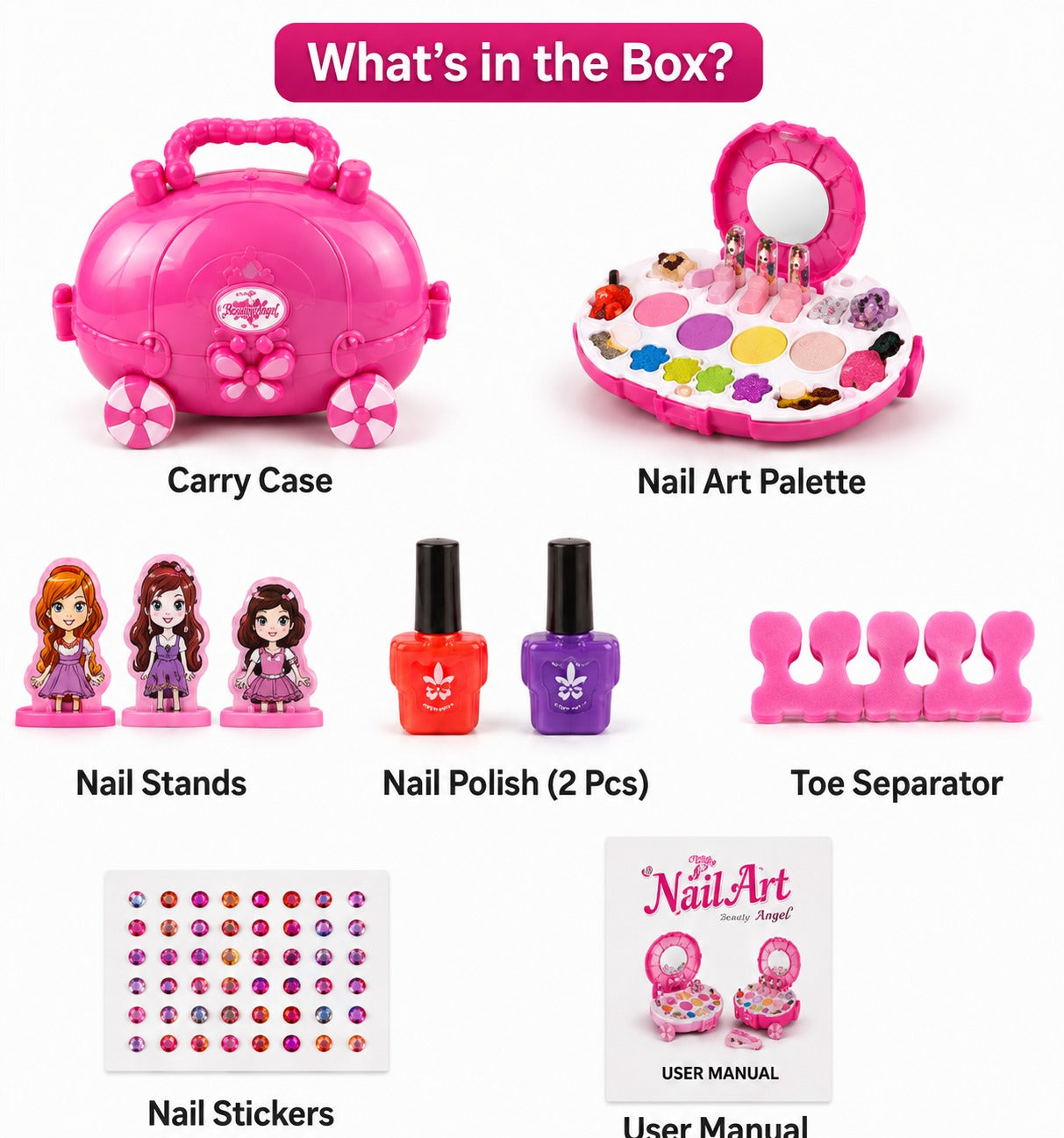 Pretty Princess Makeup Vanity Play Set