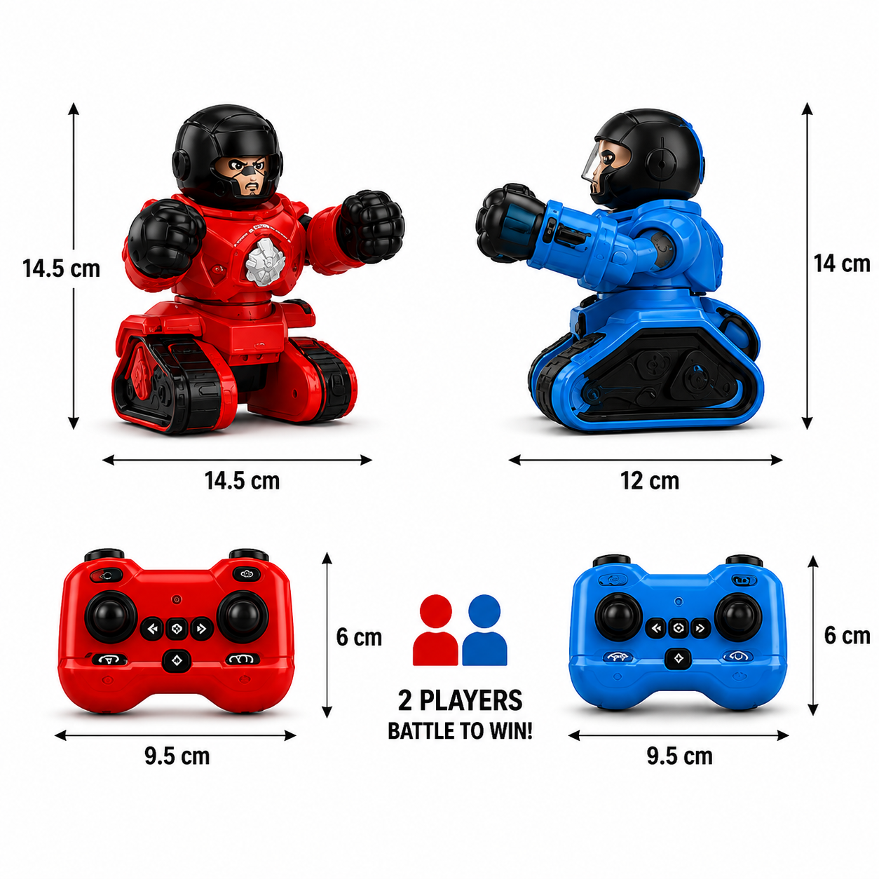 Robot Combat RC Boxing Set