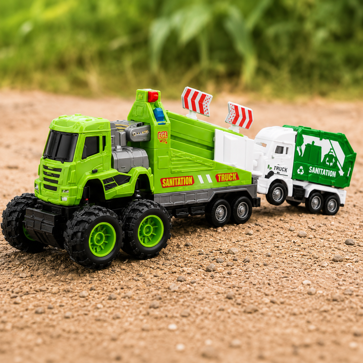 1:43 Die-Cast Sanitation Truck
