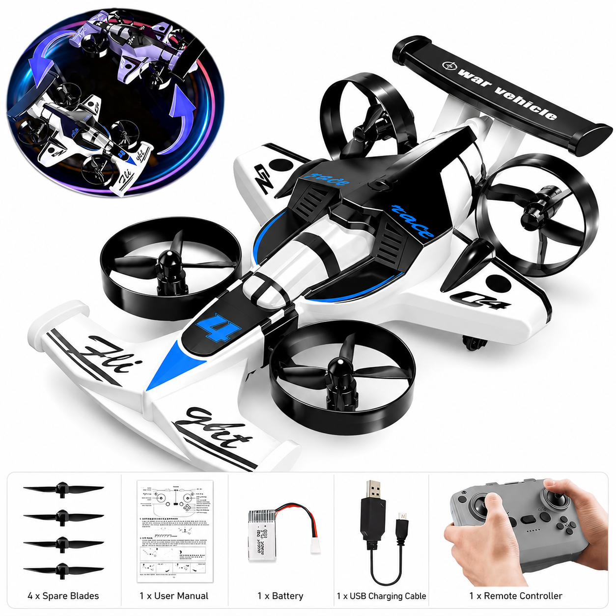 C204 RC Quadcopter Drone