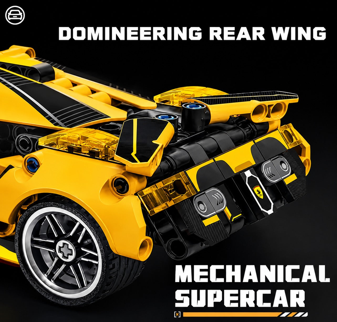 Supercar Building Block RC Car