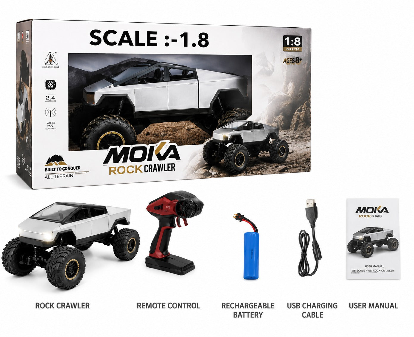 Scale Rock Crawler RC Truck