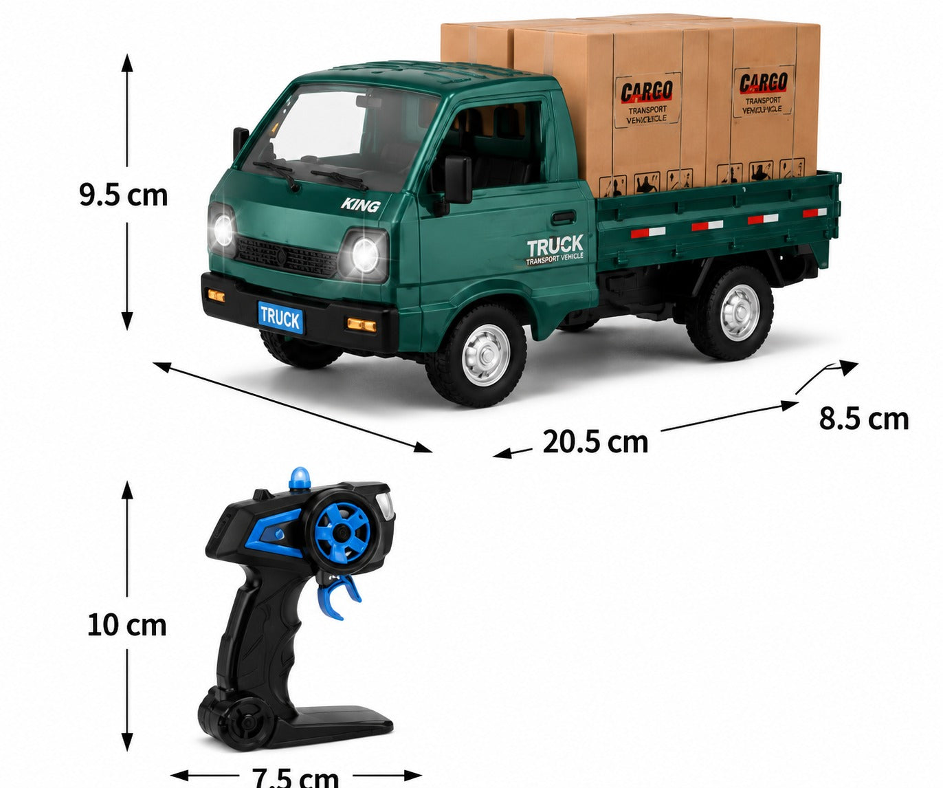 1:40 RC Cargo Truck