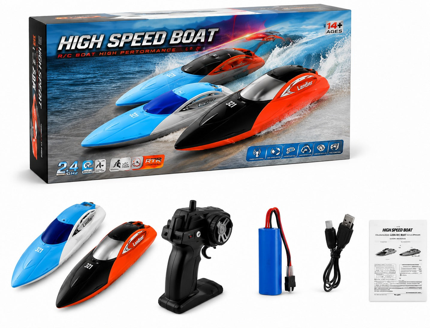 High Speed RC Boat
