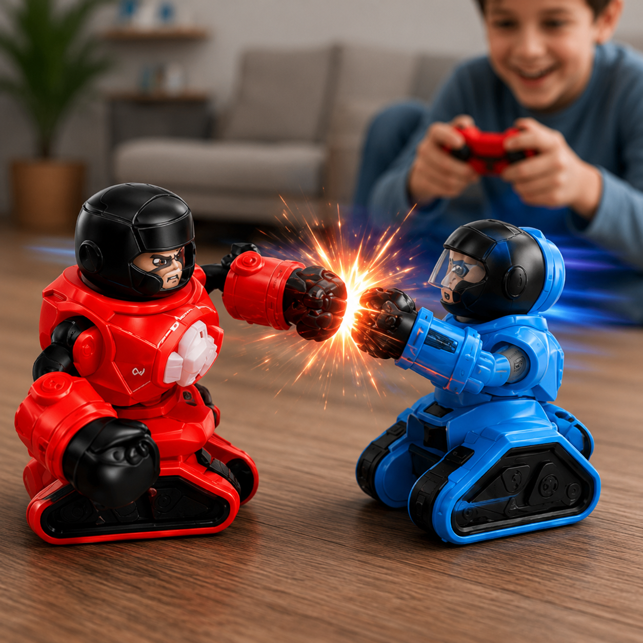 Robot Combat RC Boxing Set