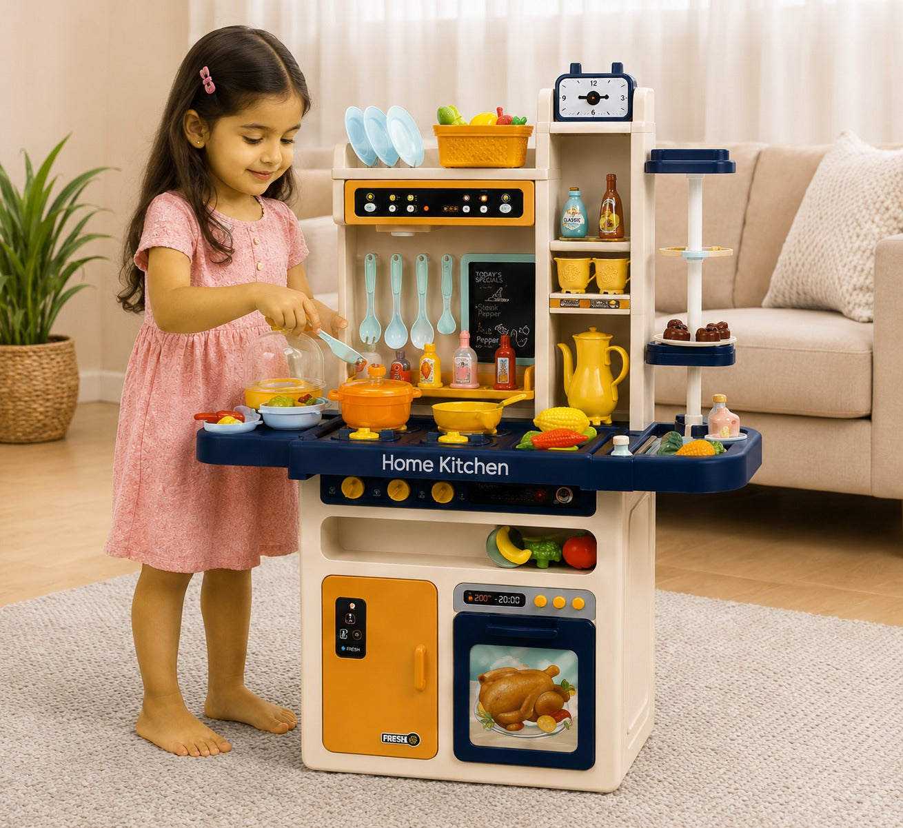 Spraying Mist Kitchen Play Set