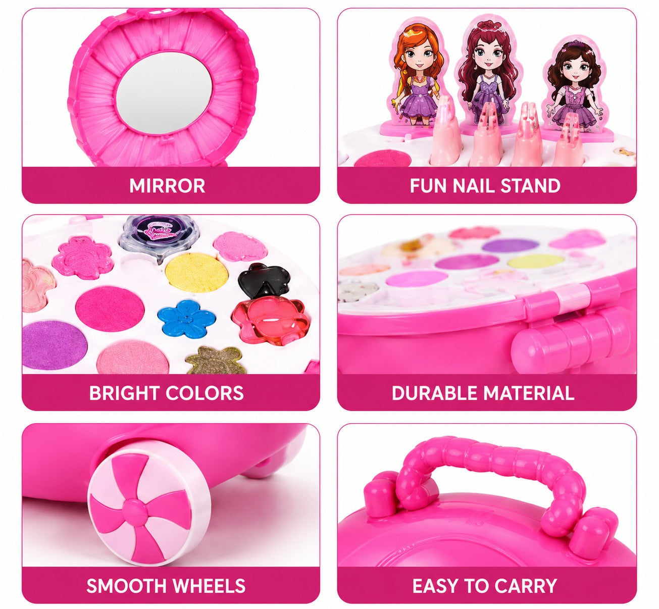 Pretty Princess Makeup Vanity Play Set