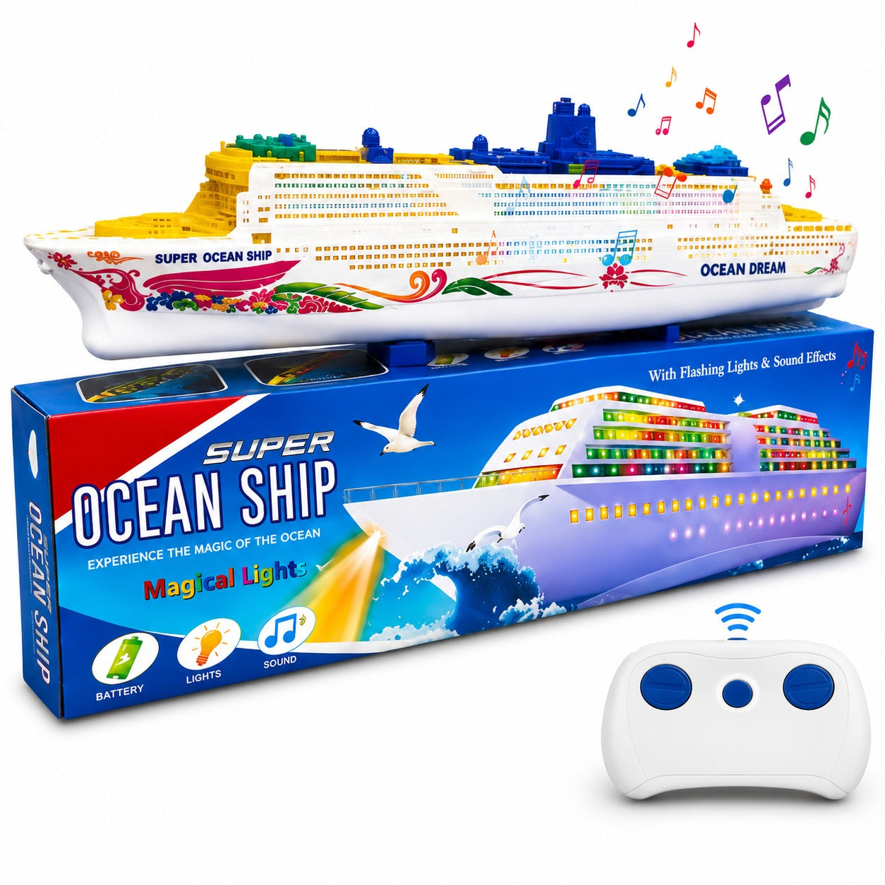 Super Ocean Ship RC Toy