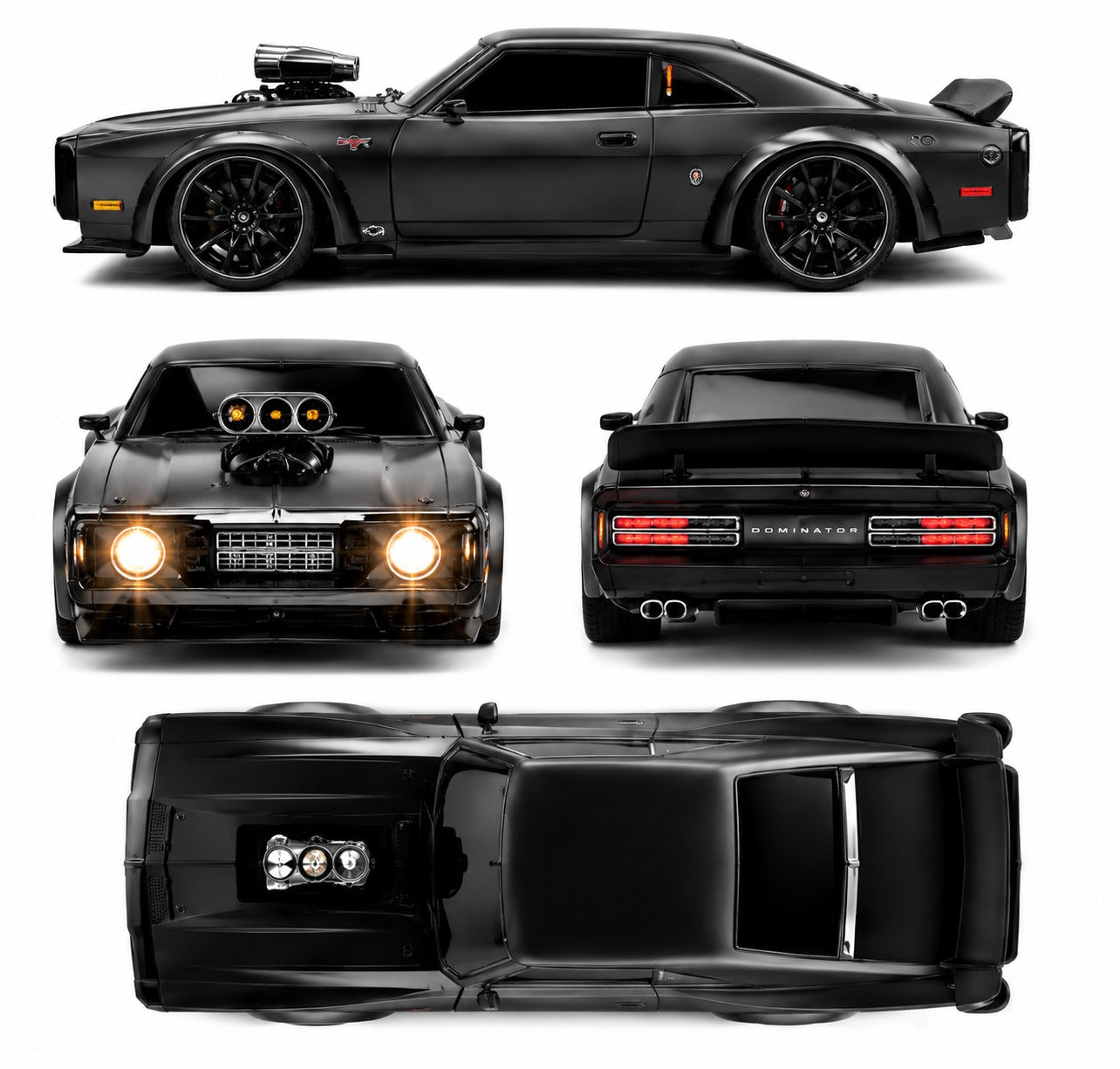 Hurricane Dominator 1:16 Scale RC Racing Car