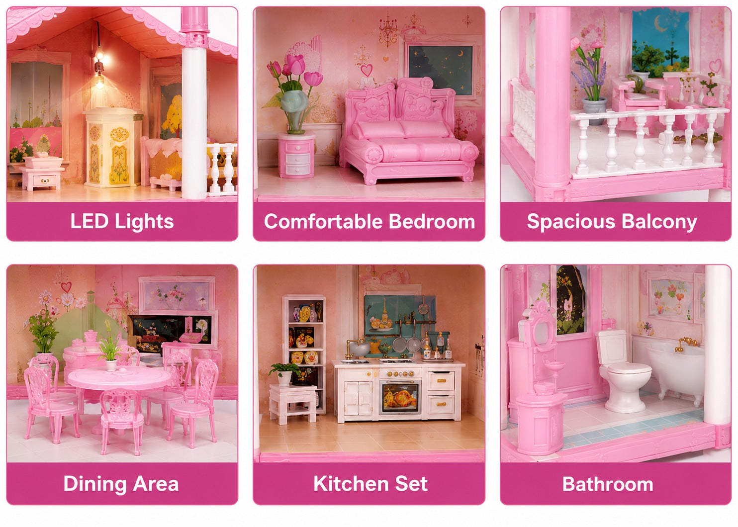 Lovely Dream House Furniture Play Set