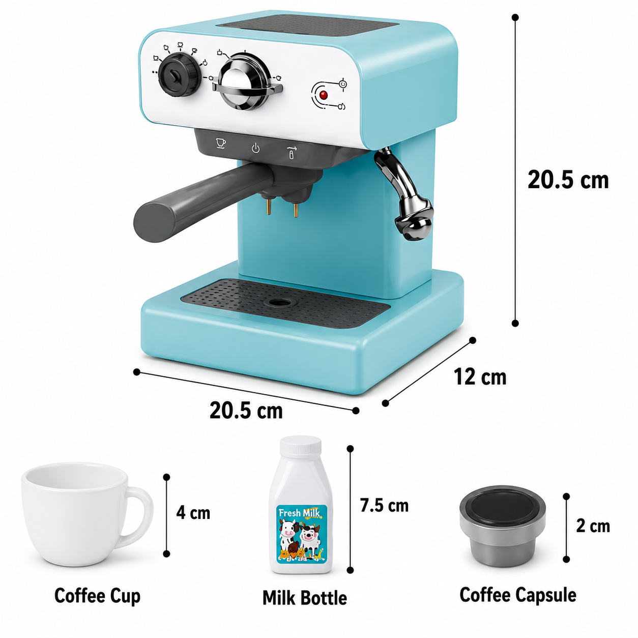 Kids Coffee Machine Toy Set