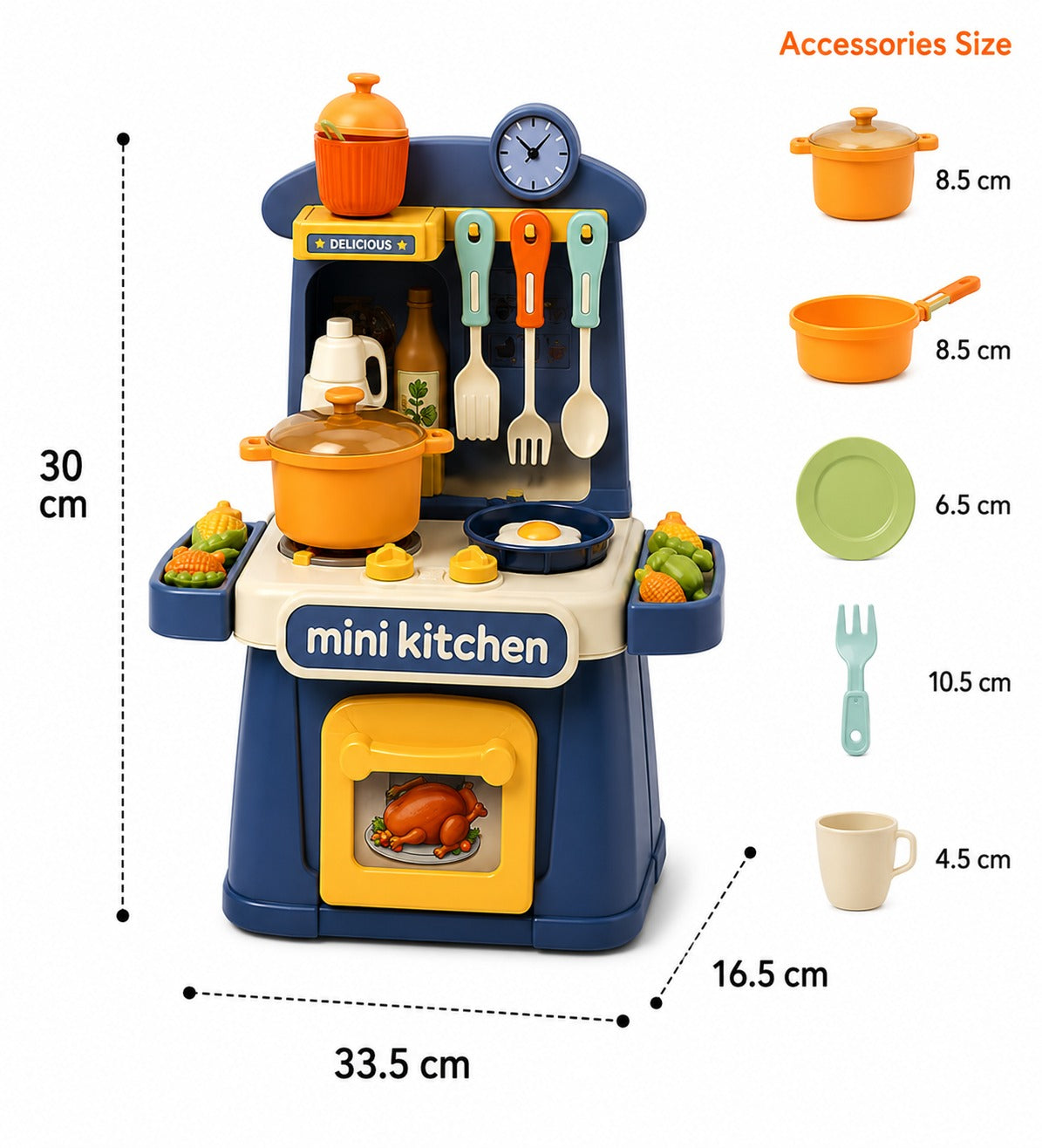 Mini Kitchen Play Set