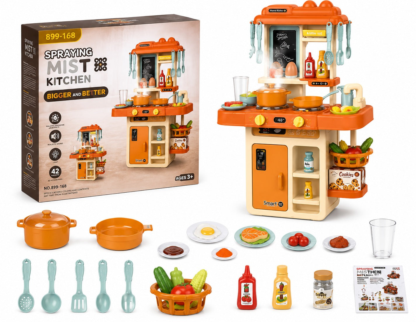 Spraying Mist Kitchen Play Set