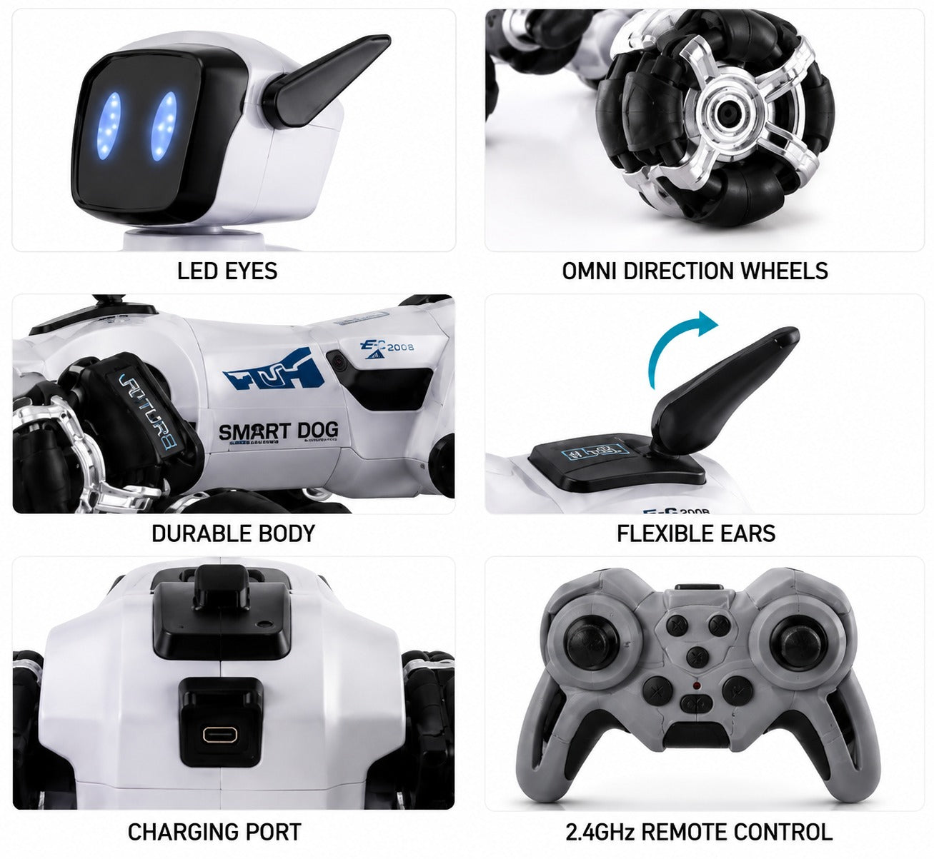 Robot Dog Smart Follow RC Toy