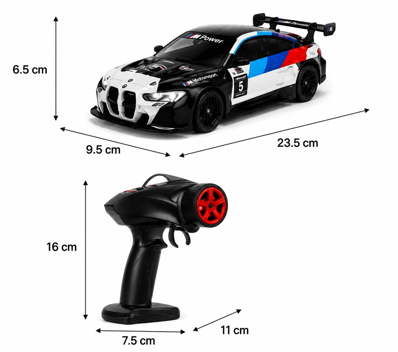 Classic Model 1:64 Scale RC Racing Drift Car