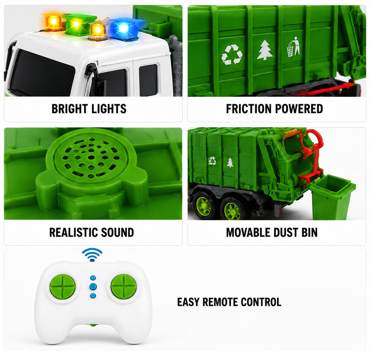 1:16 RC City Purifier Garbage Truck