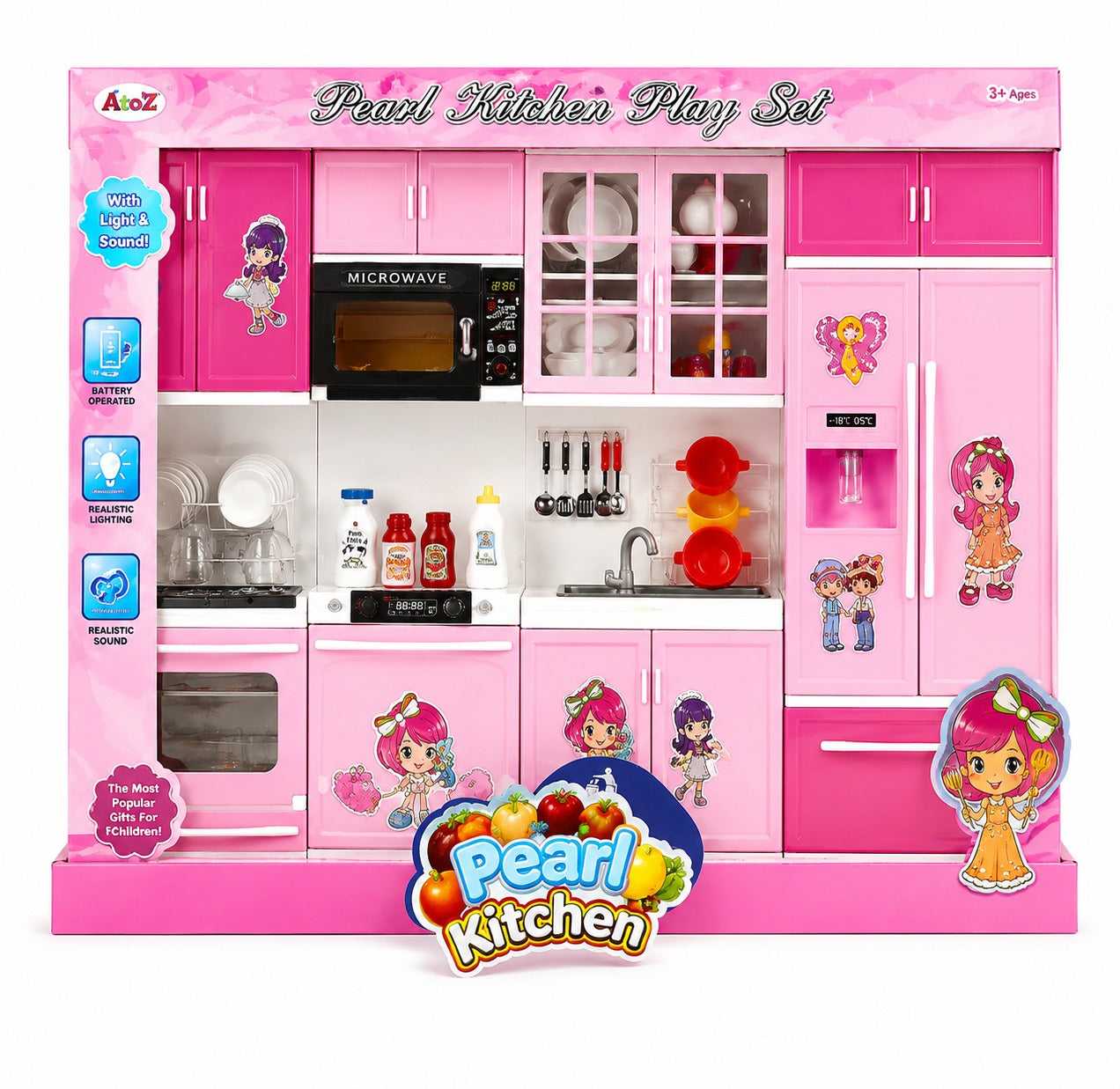 Pearl Kitchen Play Set for Kids