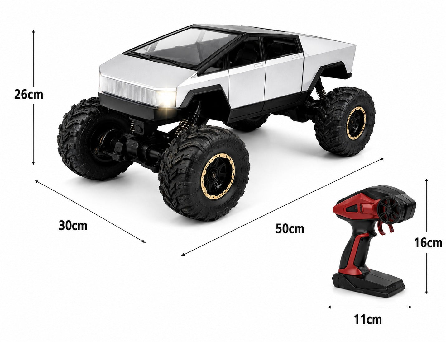 Scale Rock Crawler RC Truck