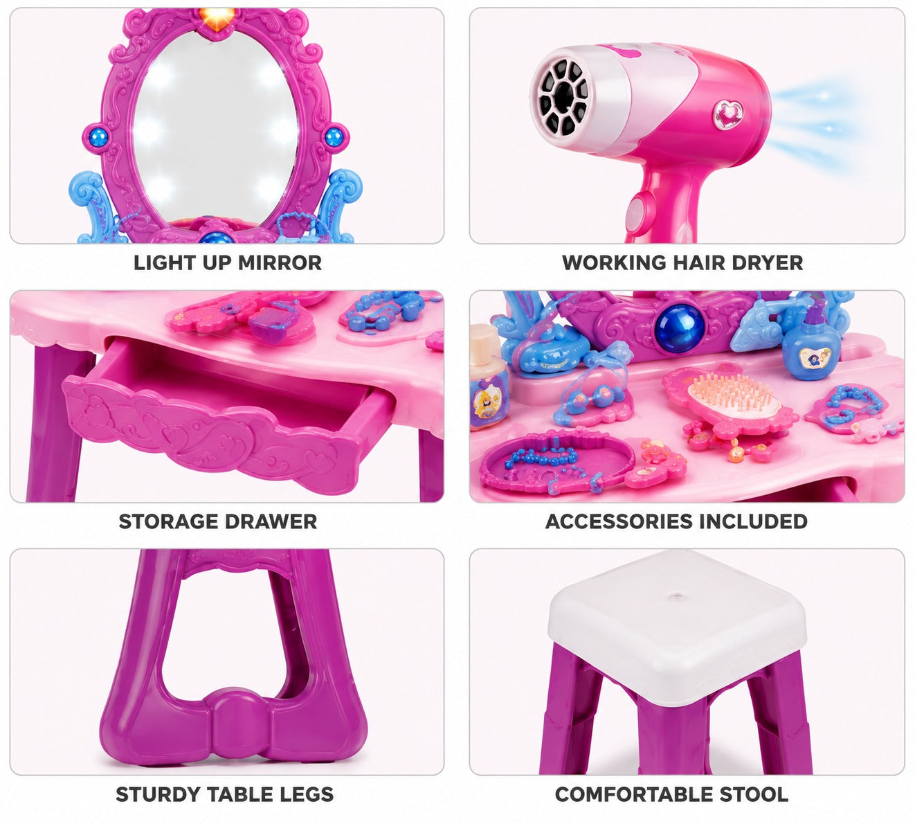 Princess Dressing Table Play Set