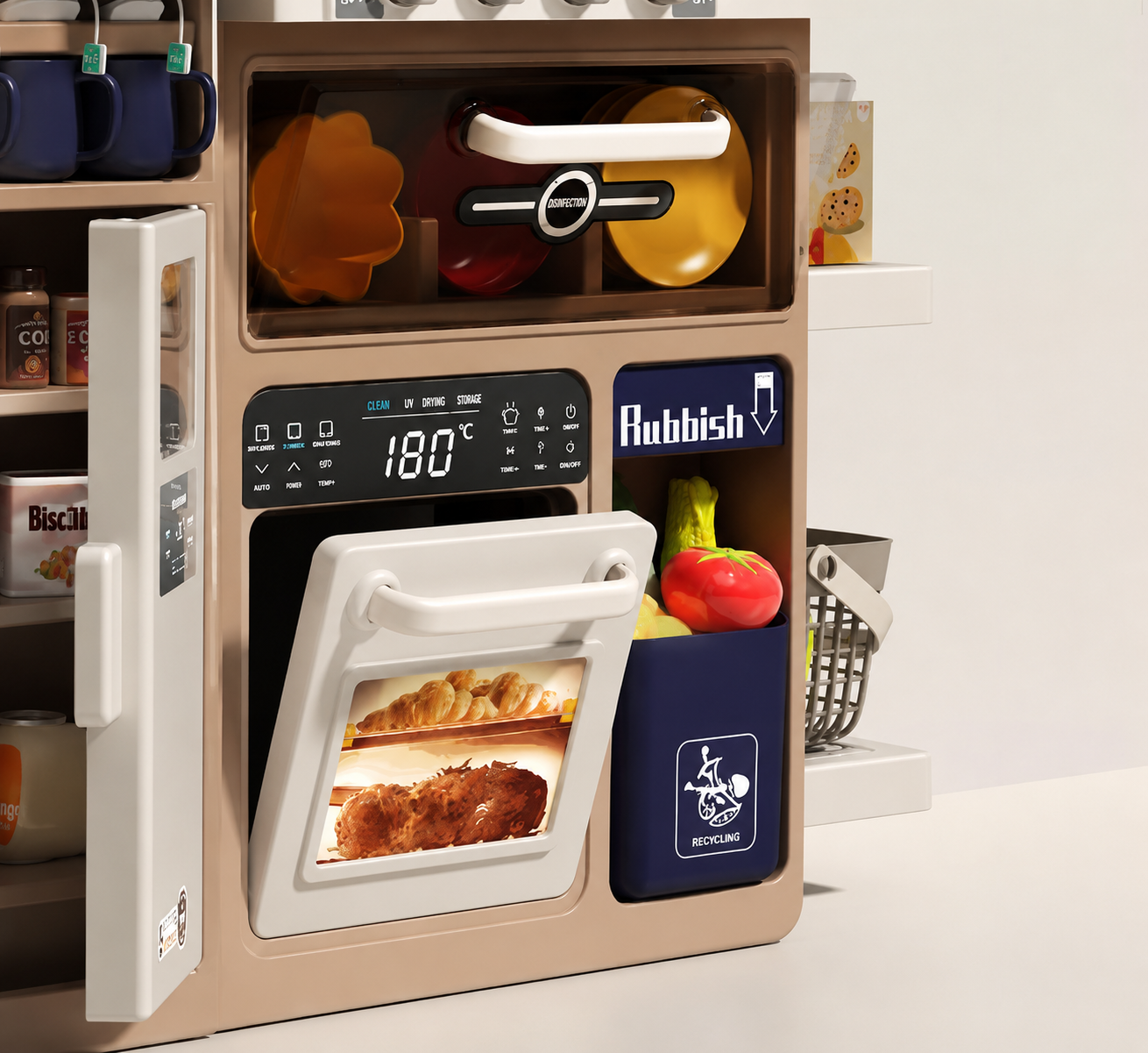Kids Pretend Play Kitchen Set