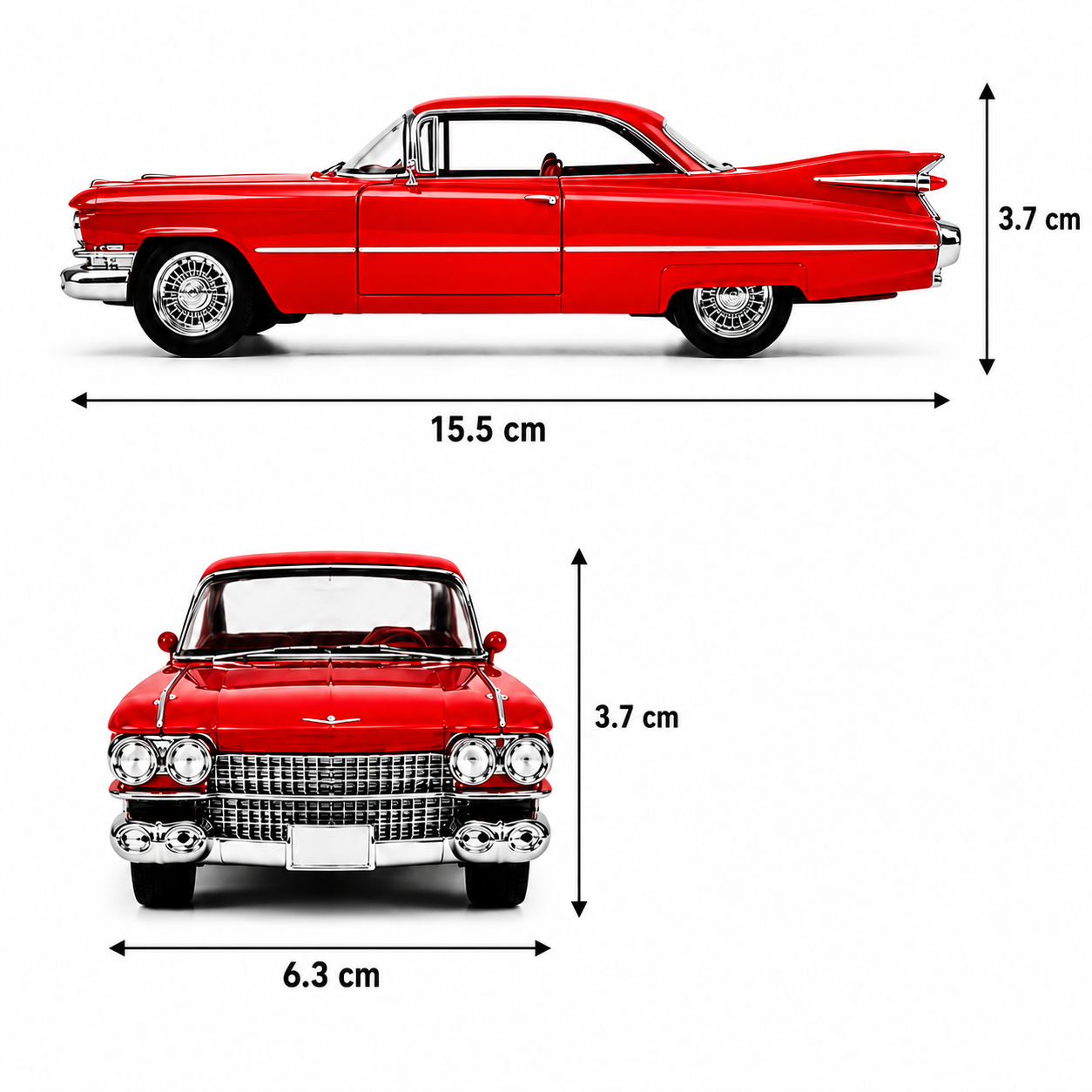 1:32 Die-Cast Classic Vintage Car