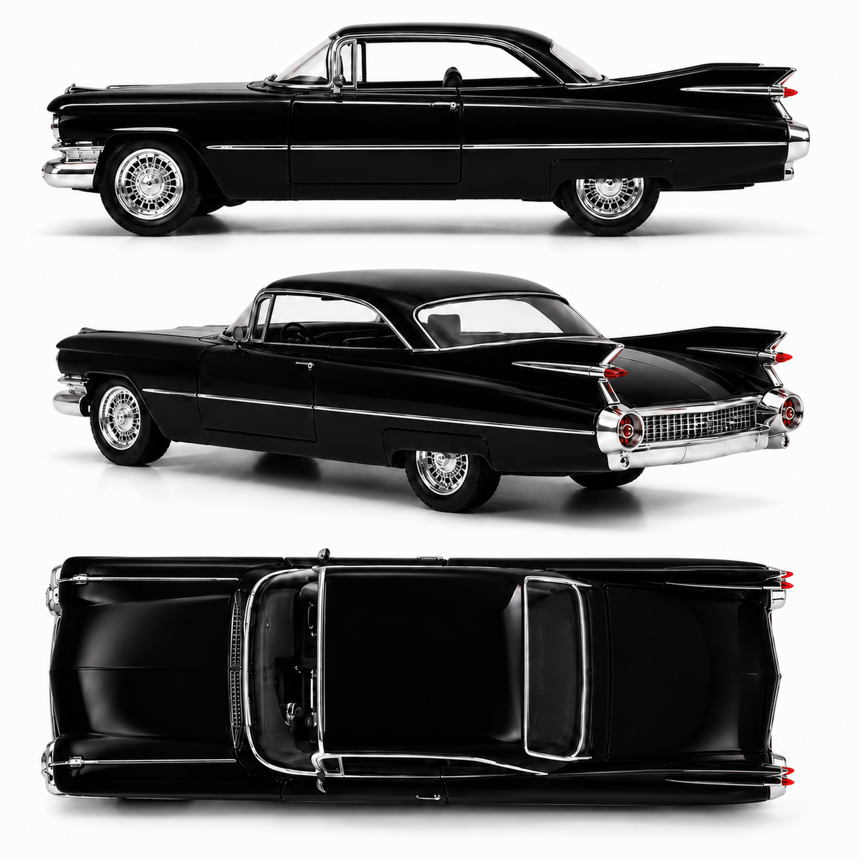 1:32 Die-Cast Classic Vintage Car