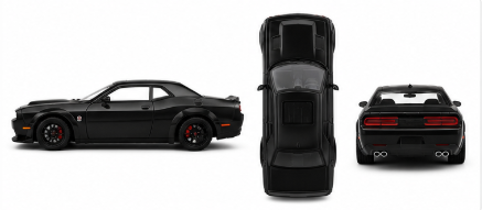 Die-Cast Muscle Car with Sound & Light